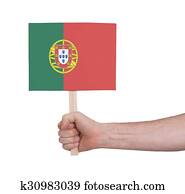 passe segurar, pequeno, cartão, -, bandeira, de, portugal passe segurar, pequeno, cartão, -, bandeira, de, portugal