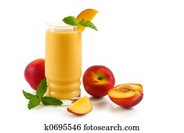 Peach smoothie Peach smoothie
