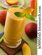 Peach smoothie Peach smoothie