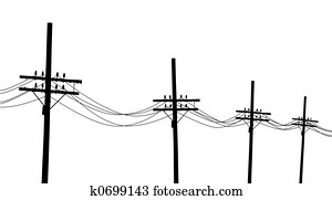 Telegraph poles Telegraph poles