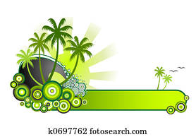 TropicalBanner-Green
