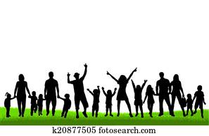 משפחה, צלליות