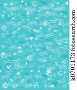 Abstract Sea Pattern Abstract Sea Pattern