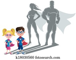 Kids Superhero Concept Kids Superhero Concept