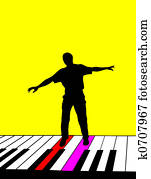 Singer Silhouette Singer Silhouette