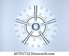 דלת קמורה, נעול