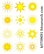 שמש, איקונים