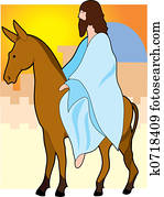 Jesus rides Jesus rides