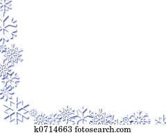 snowflake border snowflake border