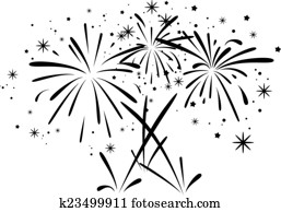 vector abstract black and white bursting fireworks vector abstract black and white bursting fireworks