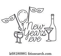 ערב של ראשי השנה, עם, יסודות, קישוטי