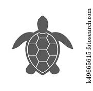 צב של ים, איקון