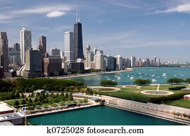 Chicago downtown Chicago downtown