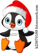 Christmas penguin Christmas penguin