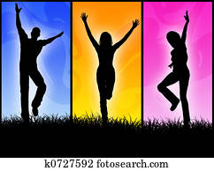 ευτυχισμένος, άνθρωποι