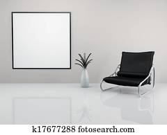 Minimalist armchair Minimalist armchair