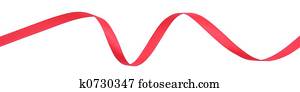 Red Ribbon design element Red Ribbon design element