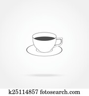 Coffee cup icon Coffee cup icon