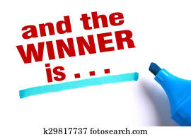 And the winner is And the winner is