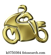 Golden Motorbike Golden Motorbike