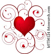 love heart swirl love heart swirl