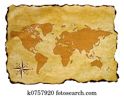 Old world map Old world map
