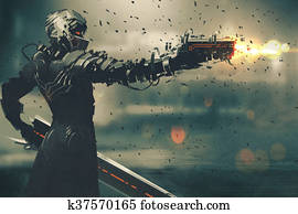 ס.כ.י. פ.י., אופי, לירות באקדח