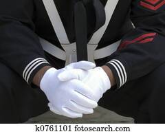 At Ease - US Navy Officer At Ease - US Navy Officer