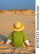Boy and sand Boy and sand