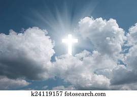 Cross in sky Cross in sky