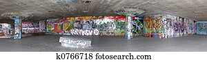 Graffiti panorama Graffiti panorama