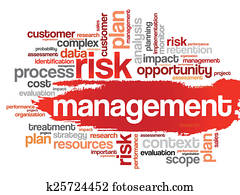 risque, gestion, mot, nuage