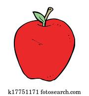 cartoon apple cartoon apple