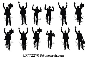 feliz, empresa / negocio