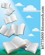 Flying books Flying books