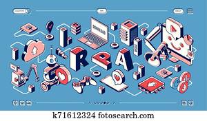 rpa,, רובוטי, מעבד, אוטומציה, איזומטרי, נחיתה