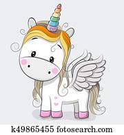 Cute Cartoon Unicorn Cute Cartoon Unicorn