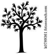 Hand tree Hand tree