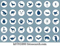 Icons animals Icons animals