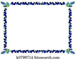 blue christmas border blue christmas border
