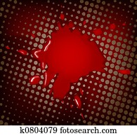 Abstract red artistic Abstract red artistic