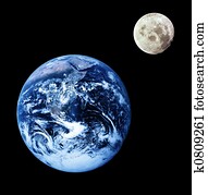 Earth and Moon