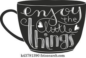 enjoy the little things lettering enjoy the little things lettering