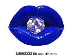 lips and diamond lips and diamond