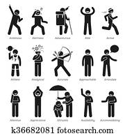 Positive Character Traits with A