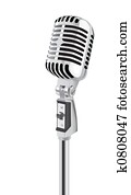 Retro Microphone (vector) Retro Microphone (vector)