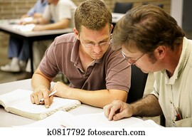 adulto, ed, -, estudo, sócios