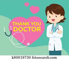 Thank you doctors and nurses working in the hospitals and fighting the coronavirus Thank you doctors and nurses working in the hospitals and fighting the coronavirus