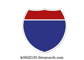 Blank Interstate Sign Blank Interstate Sign