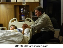 Caring Hands in Hospital